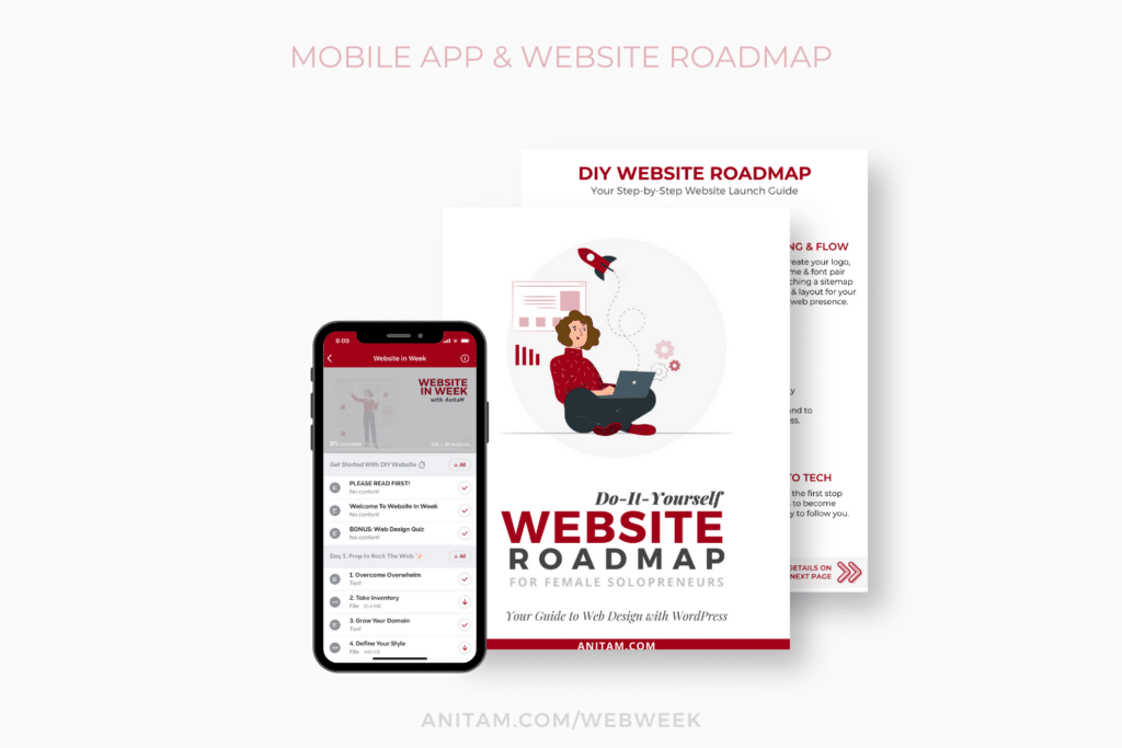 Website In Week Course | AnitaM