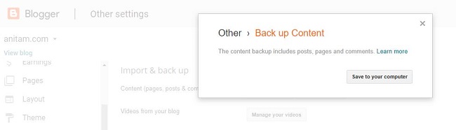 AnitaM | Switch from Blogger to WordPress
