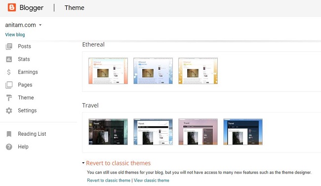 AnitaM | Switch from Blogger to WordPress