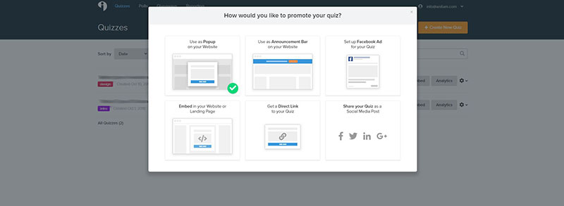 AnitaM | How to grow your mailing list with interactive quizzes