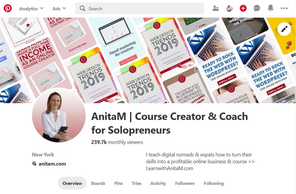 AnitaM on Pinterest