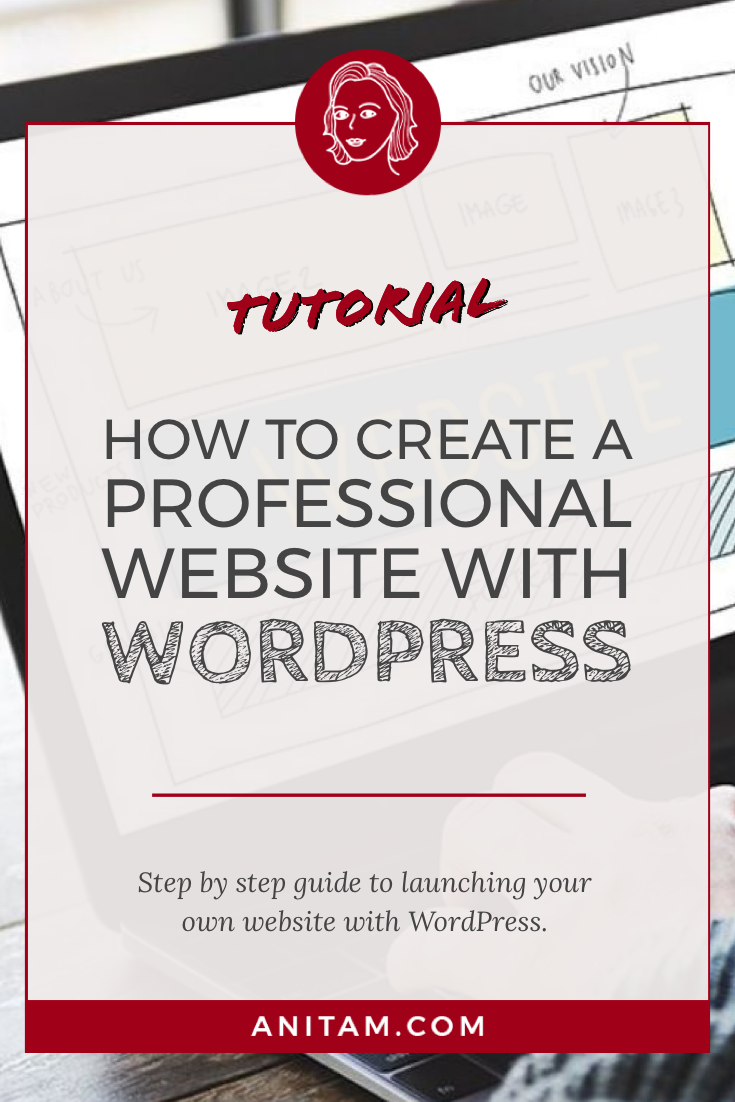 How to create a website with WordPress | AnitaM
