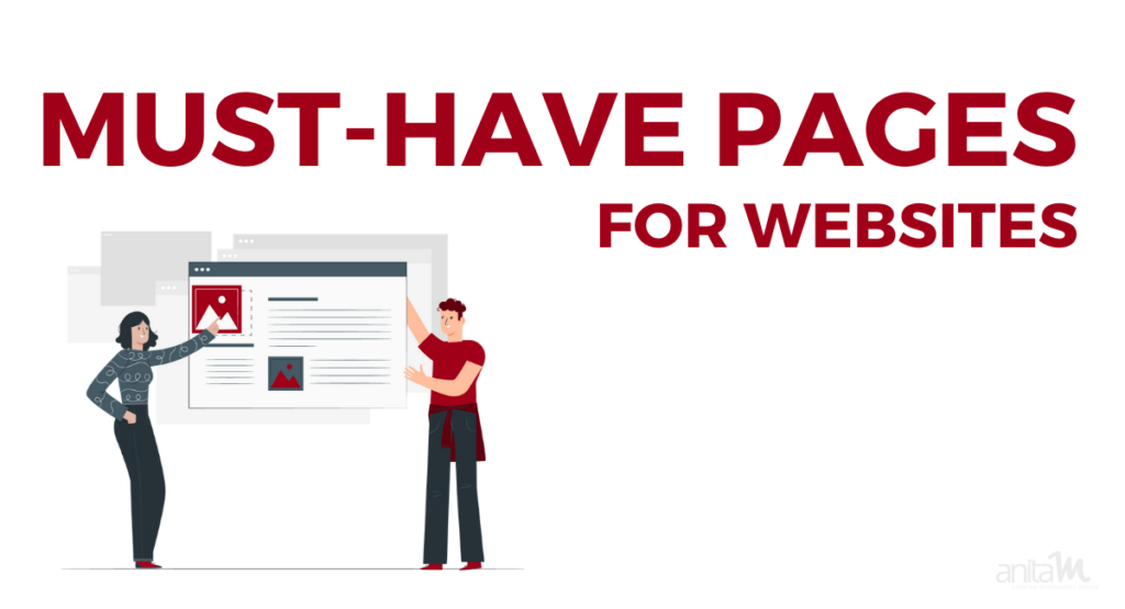 Must-have Website Pages | AnitaM