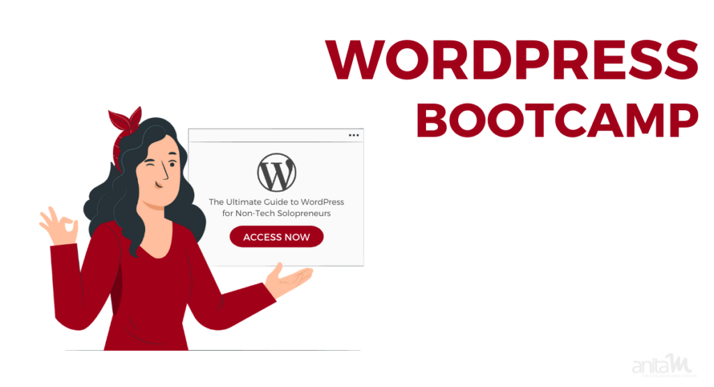 WordPress Bootcamp | AnitaM
