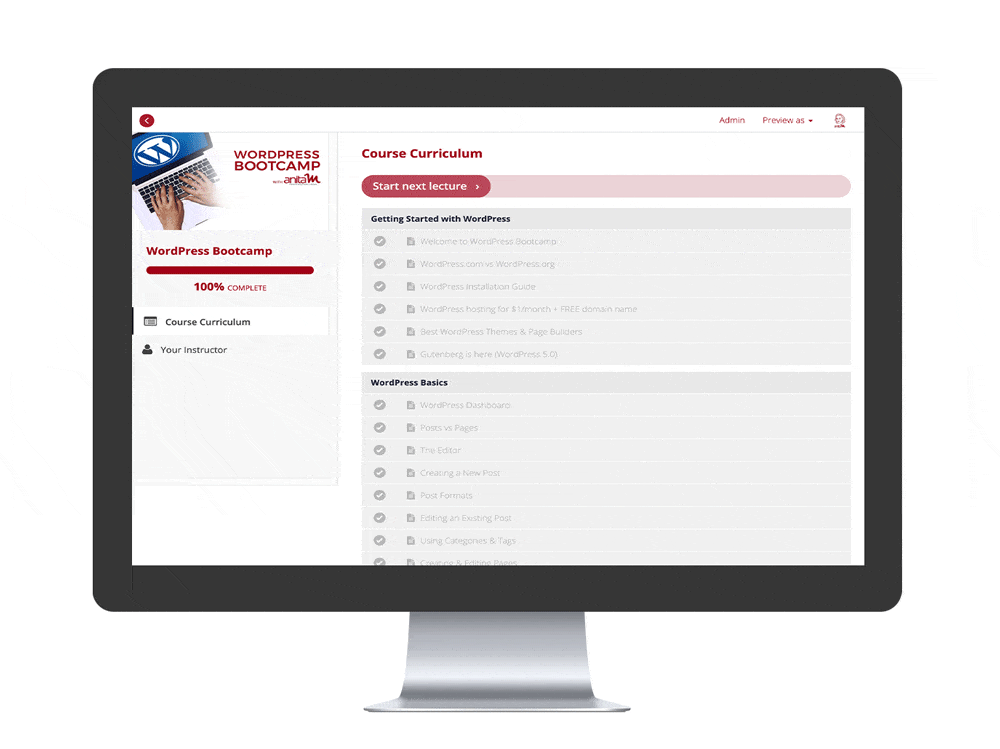 WordPress Bootcamp Preview