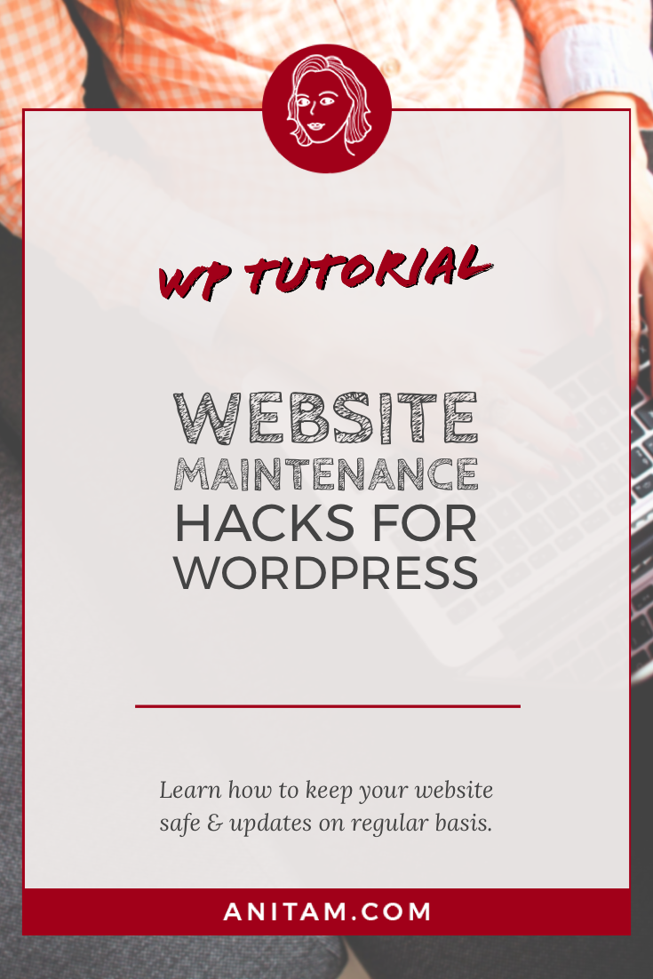 Website Maintenance with WordPress | AnitaM