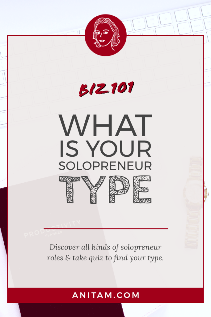 What is your solopreneur type? | AnitaM