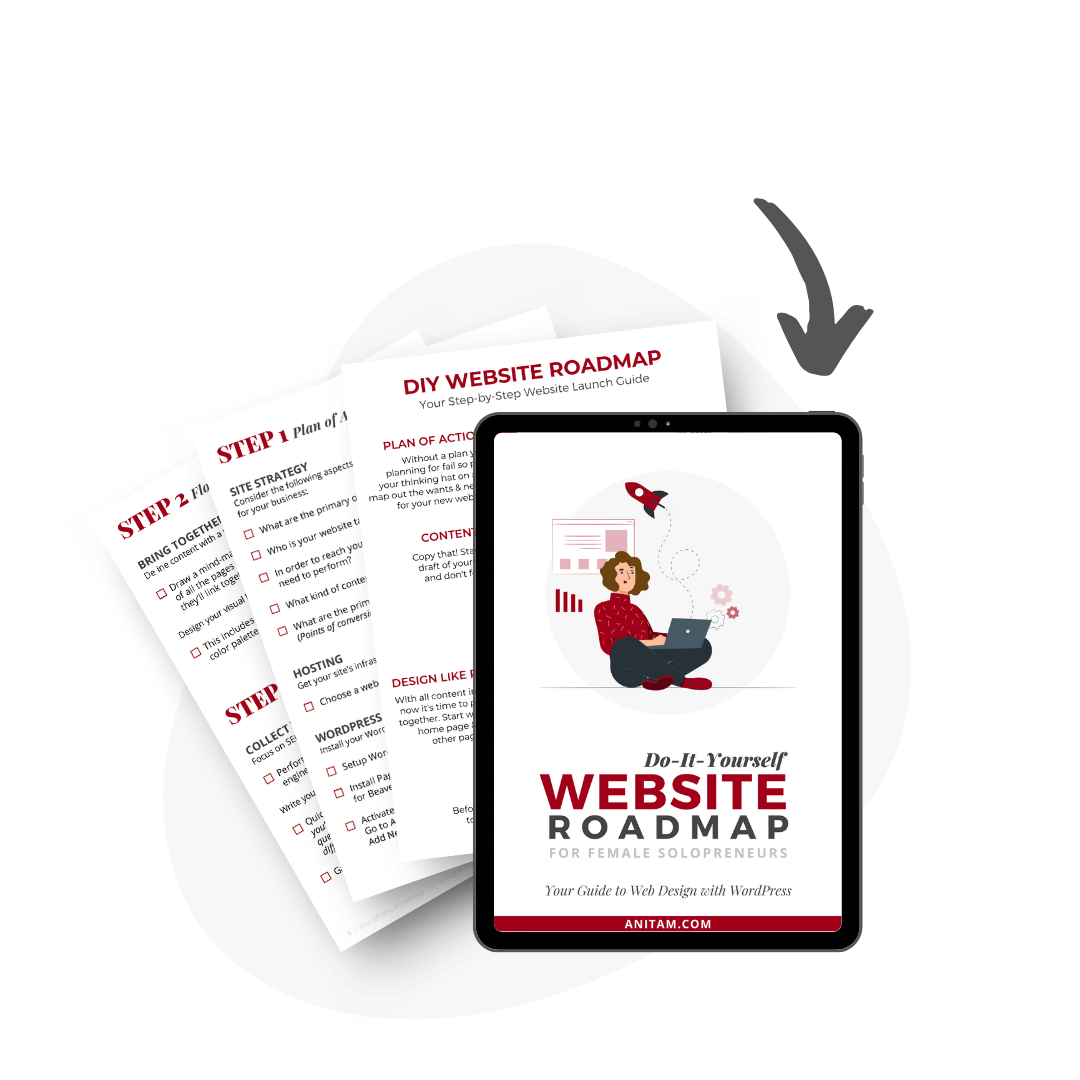 DIY Website Roadmap (Freebie) | AnitaM