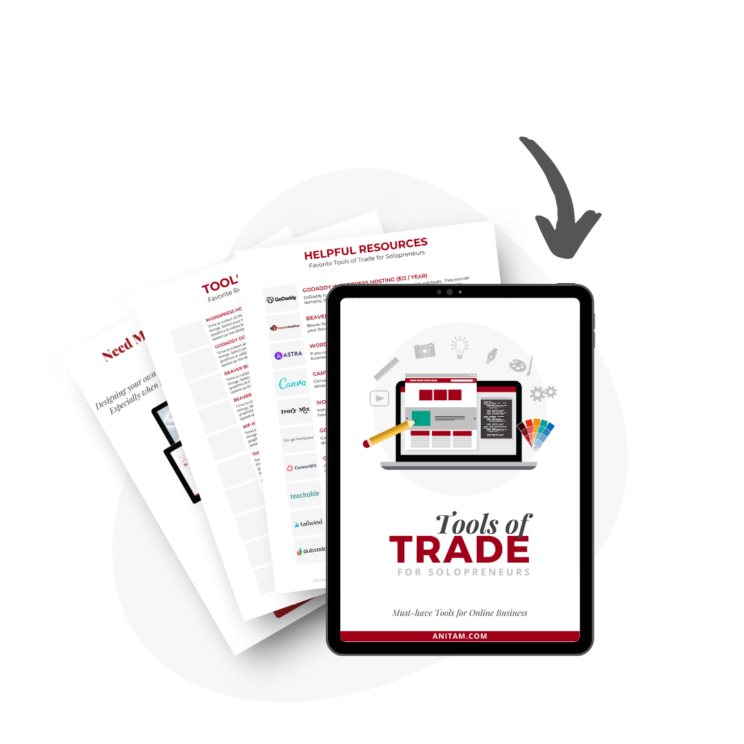 Tools of Trade (Freebie) | AnitaM