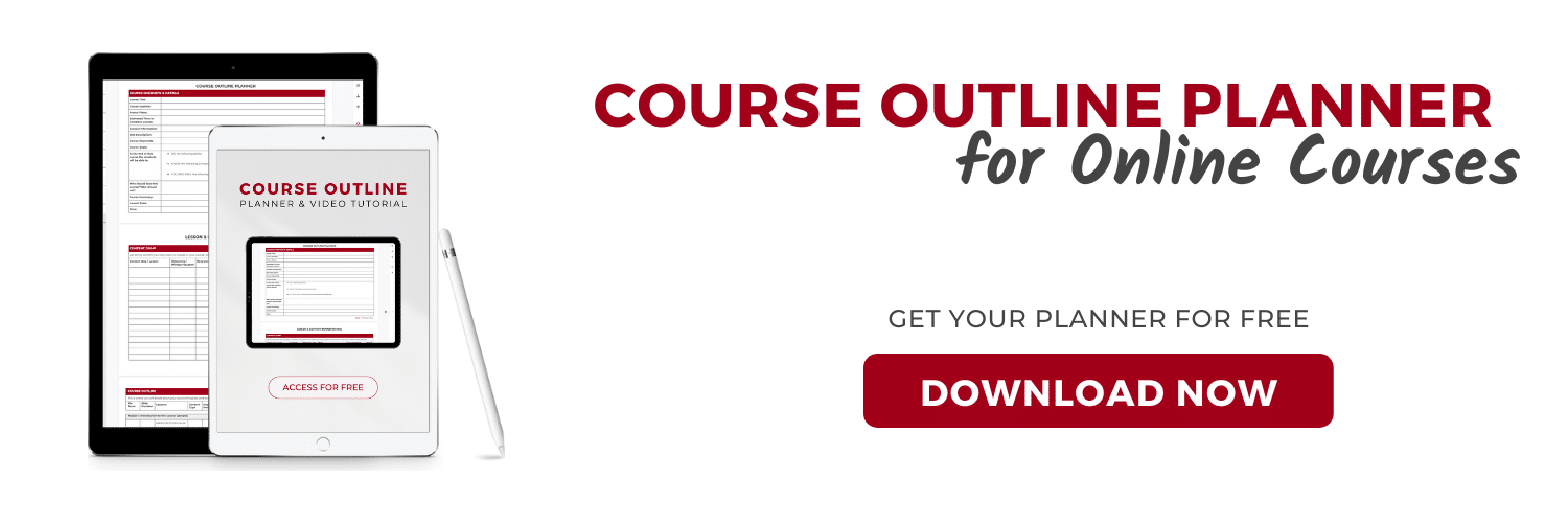 Course Outline Planner | AnitaM