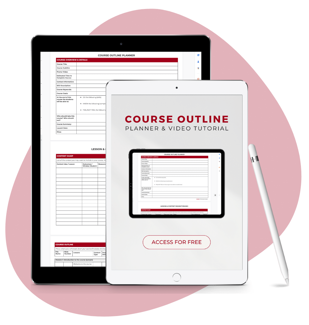 Course Launch Planner | AnitaM