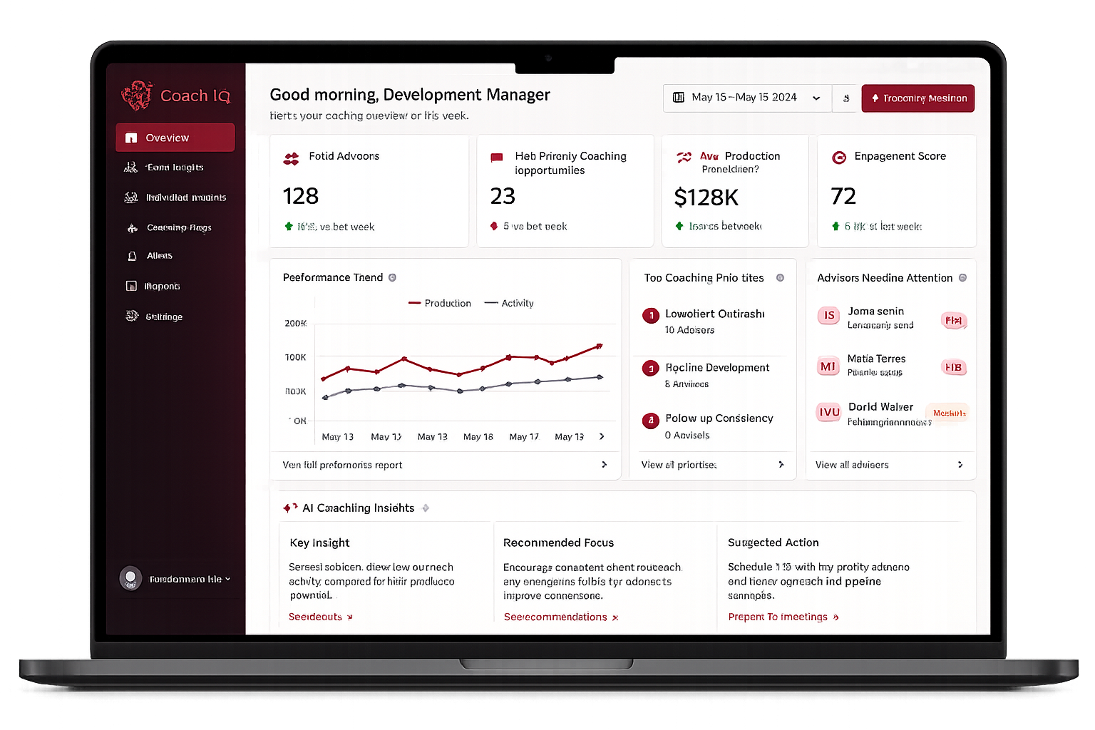 Coach IQ Dashboard | AnitaM