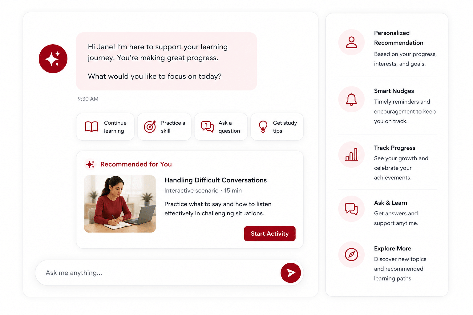Applied Learning for Adoption with AI Assistant | AnitaM
